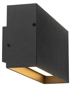Модерен стенен аплик антрацит с LED IP54 - Spector