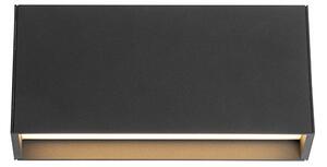 Модерен стенен аплик антрацит с LED IP54 - Spector