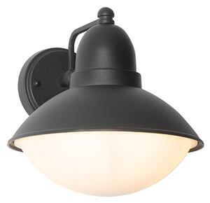 Модерна външна стенна лампа черна IP44 - Marcel