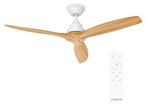 Klarstein Вентилатор за таван Santa Elena | 132 cm | 35 W | 25 m² | Тиха работа | Дърво