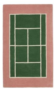 Детско килимче за игра със смес от вълна 88x150 cm Tennis – OYOY Mini