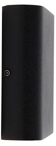 Модерна външна стенна лампа черна 11,5 см с LED IP65 - Batt