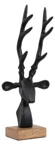 Метална статуя (височина 34 cm) Reindeer Head – PT LIVING