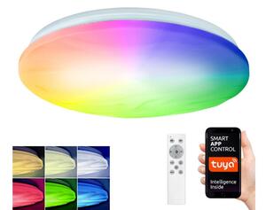 Solight WO792 - LED RGB Димируема лампа WAVE LED/30W/230V Wi-Fi Tuya + д.у