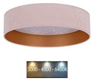 Brilagi - LED Лампа VELVET STAR LED/24W/230V Ø 40 cм розова/златиста