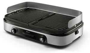 Скара Philips HD6222/90, 2 зони за готвене, терморегулатор, каменно покритие, 2000W