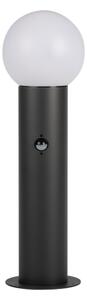 Kanlux 46084-Външна лампа със сензор STONO 1xE27/15W/230V 50 cm IP65 антрацит