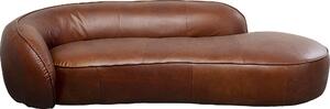 Лежанка Wonder Leather Brown 252cm