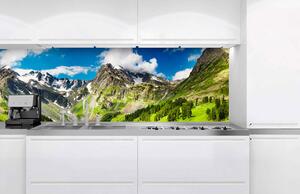 Фототапет за кухня - планини 180 x 60 см