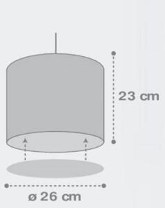 Dalber 62012S - Детски Полилей SWEET DREAMS 1xE27/60W/230V