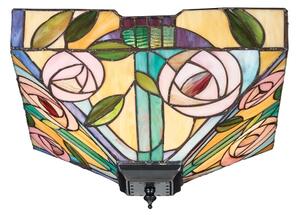 Endon 70699 - Таванно осветително тяло Tiffany WILLOW 2xE27/60W/230V 35x35 см
