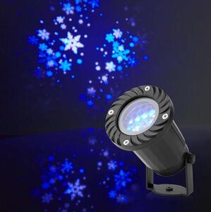 Nedis CLPR1 - LED Екстериорен коледен снежен прожектор 5W/230V IP44