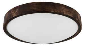 Brilagi - LED таванно осветително тяло CARVALHO SLIM SMOKEY LED/36W/230V, цвят дъб, Ø 37,5 см