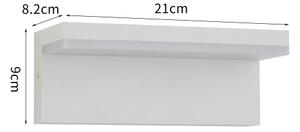 Brilagi - LED външно стенно осветително тяло TESSI LED/10W/230V бяло IP54