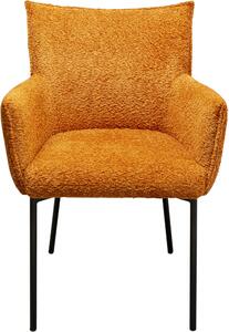 Стол с подлакътници Selma Orange