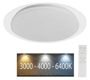 LED Димируем плафон LED/40W/230V 3000K/4000K/6500K + д.у