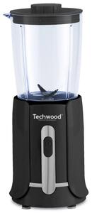 Блендер мини Techwood TBL-206, 300W, 0.5 л, Стоманени ножове, Черен