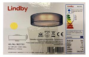 Lindby - LED Димируем плафон AMON 3xLED/12W/230V