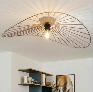 Brilagi - LED полилей за повърхностен монтаж CERIA WIRE 1xE27/40W/230V 60x80 см бронзов/дъб