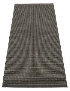 Антрацитна пътека за открито и закрито 70x180 cm Emm Black Linen – Pappelina