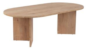 Масичка за кафе с дъбов декор в естествен цвят 60x119 cm Sable – Kalune Design