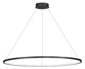 LED Пендел за баня SATURNO LED/65W/230V Ø 120 см IP44 антрацит