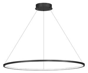 LED Пендел за баня SATURNO LED/57W/230V Ø 100 см IP44 антрацит