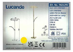 Lucande - LED Димируем лампион PARTHENA LED/29,1W/230V + LED/5,3W/230V