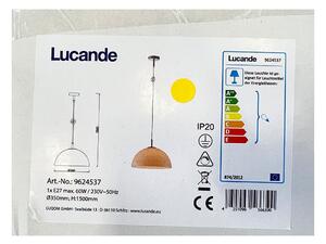 Lucande - Пендел LOURENCO 1xE27/60W/230V