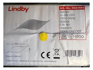 Lindby - LED Аплик SALKA 2xLED/2W/230V