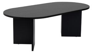 Черна матова масичка за кафе 60x119 cm Sable – Kalune Design