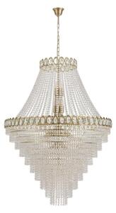 Searchlight 1711-102SB - Полилей на верига LOUIS PHILLIPE 28xE14/60W/230V