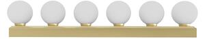Open Design OR85686 - Стенно осветително тяло MERINO, 6 x G9 (8 W), 230 V, 61 см, IP44, месинг