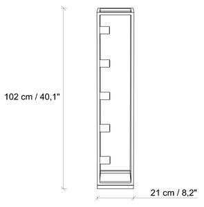 Подова лампа KAFES 5xE27/40W/230V златна