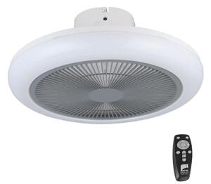 Eglo 35138 - LED Димируем таванен вентилатор KOSTRENA LED/25,5W/230V сив+д.у