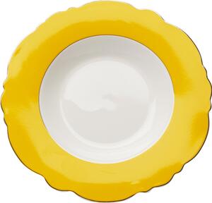 Чиния Deep Harlequin Yellow Ø23cm