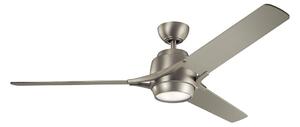 Kichler KLF-ZEUS-60-BN -LED Димируем таванен вентилатор ZEUS LED/10W/230V + д.у