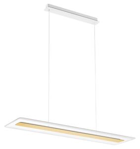 Linea Осветление 8939 - LED Пендел ANTILE LED/45W/230V CRI 90 бял/златист