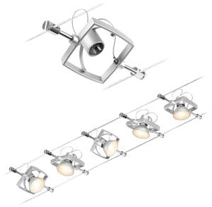 Paulmann 94430 - К-кт 5xGU5,3/10W Спот MAC 230V матов хром