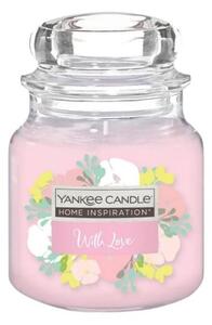 Yankee Candle - Ароматна свещ WITH LOVE централен 340g 65-75 часове