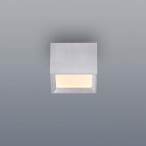 PURE LED таванна лампа Manhatten, камък, 1-лампова, CCT, Затъмняване, Сив, Коридор, Алуминий, Модерен