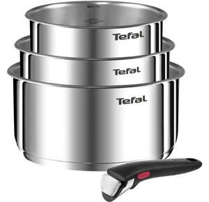 Tefal - Комплект готварски съдове 4 бр. INGENIO EMOTION неръждаем