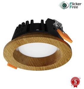 APLED - LED Лампа RONDO WOODLINE LED/3W/230V 3000K Ø 9 см дъб масивнo дървo