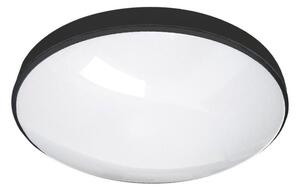 LED Плафон за баня CIRCLE LED/12W/230V 4000K Ø 25 см IP44 черен