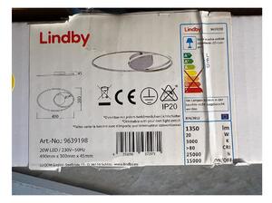 Lindby - LED Димируем плафон XENIAS LED/20W/230V