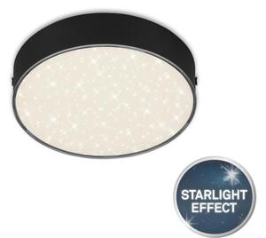 Briloner 7072-415 - LED Плафониера STAR SKY LED/11W/230V Ø 15 см черен