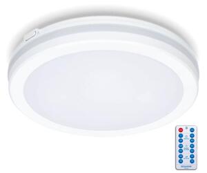 LED Плафон за баня със сензор LED/18W/230V Ø 30 см бял + д.у