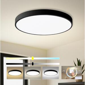 Brilagi - LED таванно осветително тяло POOL LED/100W/230V 3000/4000/6000K, диаметър 80 cm, черно