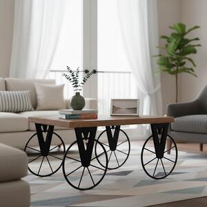 Масичка за кафе Bike Кафява 85x55x41 см
