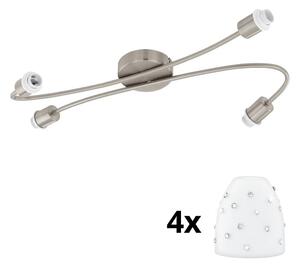 Eglo - LED Спот MY CHOICE 4xE14/4W/230V хром/бял